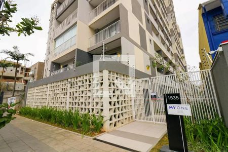 Studio para alugar com 27m², 1 quarto e sem vagaFachada