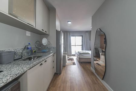 Studio para alugar com 27m², 1 quarto e sem vagaCozinha