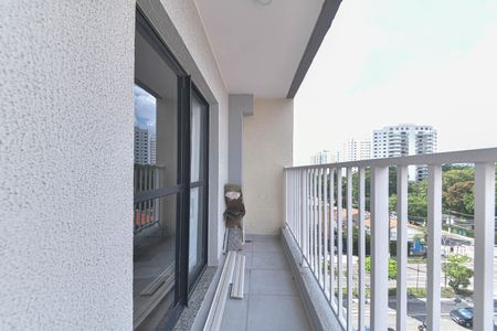 Studio para alugar com 27m², 1 quarto e sem vagaVaranda