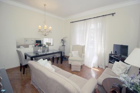 Sala de apartamento à venda com 2 quartos, 73m² em Vila Bastos, Santo André