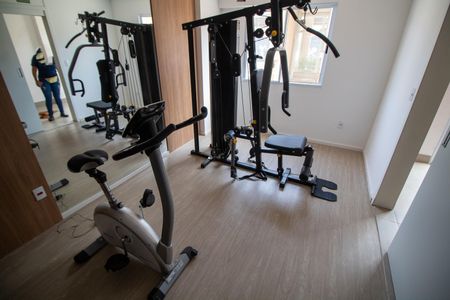 Apartamento para alugar com 65m², 2 quartos e 2 vagas Apartamento para alugar com 65m², 2 quartos e 2 vagasÁREA COMUM - ACADEMIA