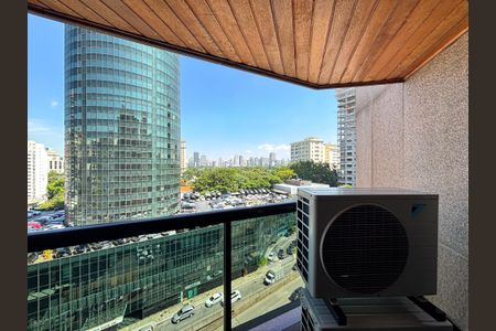 Apartamento à venda com 43m², 1 quarto e 1 vagaVaranda