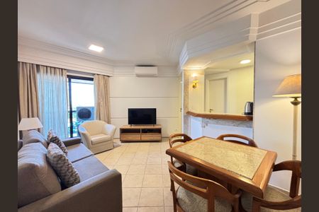 Sala de apartamento à venda com 1 quarto, 43m² em Jardim Paulistano, São Paulo