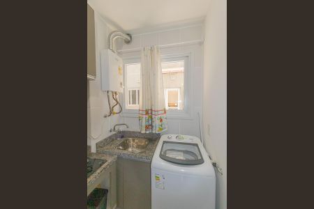 Apartamento para alugar com 52m², 2 quartos e 1 vagaCozinha e Área de Serviço