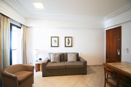Sala de apartamento à venda com 1 quarto, 43m² em Jardim Paulistano, São Paulo