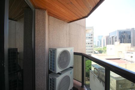 Varanda de apartamento à venda com 1 quarto, 43m² em Jardim Paulistano, São Paulo