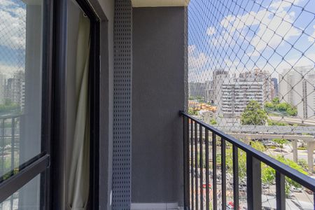 Apartamento para alugar com 27m², 1 quarto e sem vagaVaranda