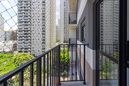 Varanda de apartamento para alugar com 1 quarto, 27m² em Campo Belo, São Paulo