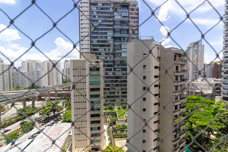 Vista Varanda de apartamento para alugar com 1 quarto, 27m² em Campo Belo, São Paulo