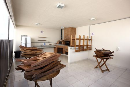 Apartamento à venda com 67m², 3 quartos e 2 vagas Apartamento à venda com 67m², 3 quartos e 2 vagasÁrea comum - Churrasqueira