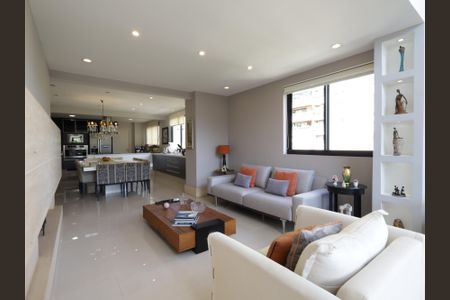 Sala de apartamento à venda com 3 quartos, 183m² em Jardim Panorama, São Paulo