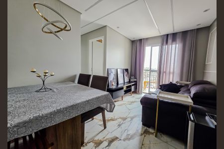 Sala de apartamento para alugar com 2 quartos, 44m² em Parque Jaçatuba, Santo André