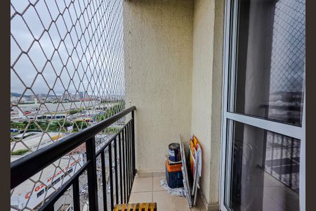 Varanda de apartamento para alugar com 2 quartos, 44m² em Parque Jaçatuba, Santo André