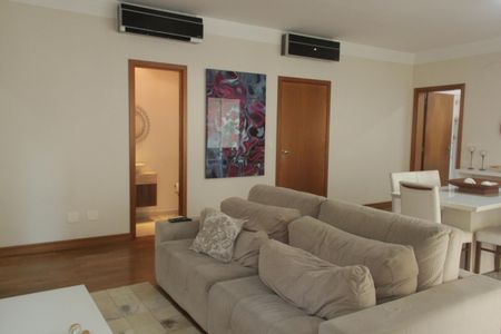 Sala de apartamento para alugar com 3 quartos, 160m² em Embaré, Santos