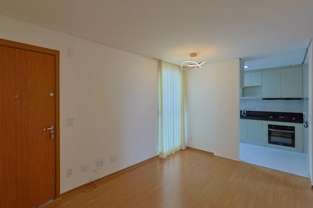 Sala de apartamento para alugar com 2 quartos, 45m² em Chácara Cotia, Contagem