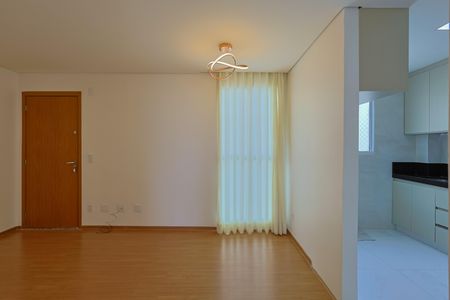 Sala de apartamento para alugar com 2 quartos, 45m² em Chácara Cotia, Contagem