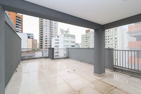 Varanda de apartamento à venda com 1 quarto, 80m² em Pinheiros, São Paulo