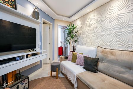 Sala de apartamento à venda com 2 quartos, 51m² em Jardim Monte Alegre, Taboão da Serra