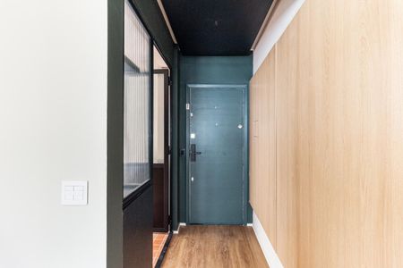 Entrada da Sala de apartamento para alugar com 1 quarto, 50m² em Santa Cecilia, São Paulo