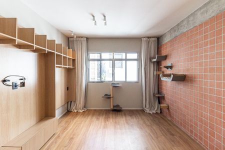 Sala de apartamento para alugar com 1 quarto, 50m² em Santa Cecilia, São Paulo