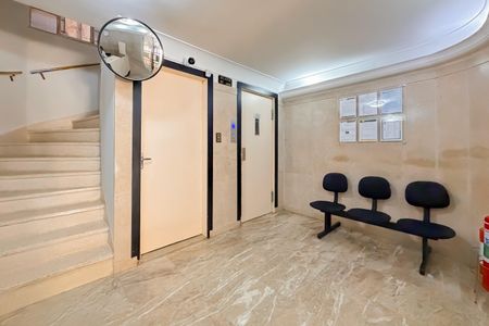 Studio para alugar com 42m², 1 quarto e sem vaga Studio para alugar com 42m², 1 quarto e sem vagaHall de entrada