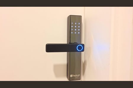 Apartamento para alugar com 47m², 2 quartos e 1 vagaFechadura eletrônica