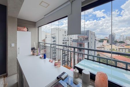 Studio à venda com 21m², 1 quarto e sem vagaVaranda