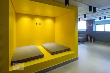 Studio à venda com 21m², 1 quarto e sem vagaLounge e Coworking