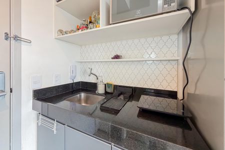 Studio à venda com 21m², 1 quarto e sem vagaCozinha