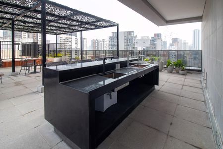 Studio para alugar com 27m², 1 quarto e sem vagaÁrea comum - Churrasqueira