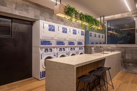 Studio para alugar com 27m², 1 quarto e sem vagaLavanderia