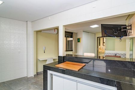 Cozinha de kitnet/studio para alugar com 1 quarto, 35m² em Minas Brasil, Belo Horizonte