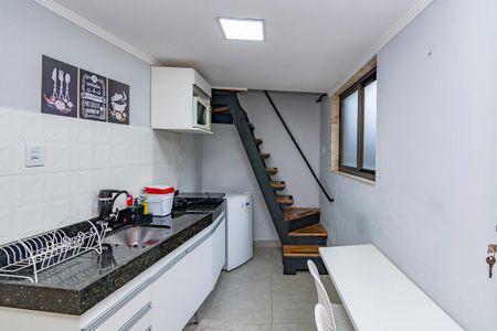 Studio para alugar com 28m², 1 quarto e sem vaga Studio para alugar com 28m², 1 quarto e sem vagaCozinha