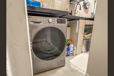 Área de serviço de kitnet/studio para alugar com 1 quarto, 20m² em Flamengo, Rio de Janeiro