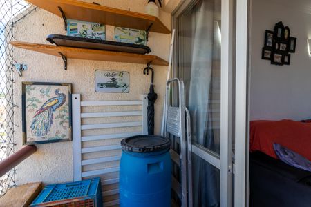 Varanda da Sala de apartamento para alugar com 3 quartos, 75m² em Barro Branco (zona Norte), São Paulo