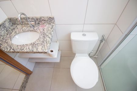 Apartamento para alugar com 55m², 2 quartos e 1 vagaBanheiro Social