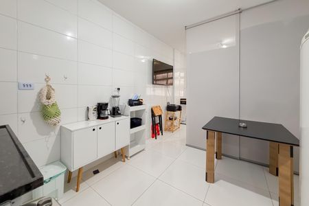Sala e Cozinha de apartamento à venda com 1 quarto, 27m² em Sé, São Paulo