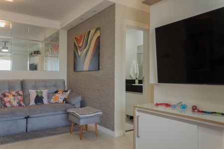 Sala de apartamento à venda com 3 quartos, 74m² em Jardim Paramount, São Bernardo do Campo