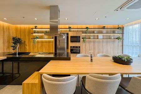 Studio à venda com 24m², 1 quarto e sem vagaEspaço Gourmet