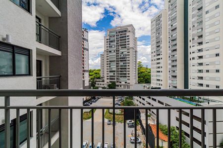 Studio à venda com 29m², 1 quarto e sem vagaVaranda