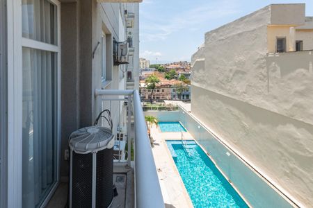 Varanda da Sala de apartamento à venda com 2 quartos, 54m² em Riachuelo, Rio de Janeiro