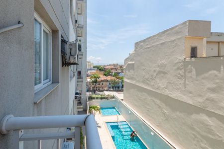 Varanda da Sala de apartamento à venda com 2 quartos, 54m² em Riachuelo, Rio de Janeiro