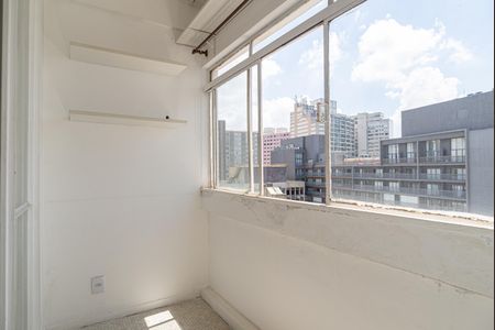 Varanda do Quarto de kitnet/studio à venda com 1 quarto, 39m² em Consolação, São Paulo
