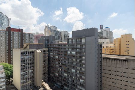 Studio à venda com 39m², 1 quarto e sem vagaVista da Varanda do Quarto