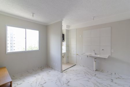 Sala de apartamento para alugar com 2 quartos, 42m² em Usina Piratininga, São Paulo