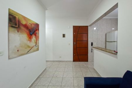 Sala de apartamento para alugar com 1 quarto, 45m² em Cidade Ocian, Praia Grande