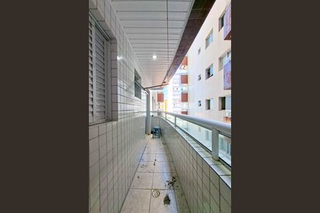 Sacada  de apartamento para alugar com 1 quarto, 45m² em Cidade Ocian, Praia Grande