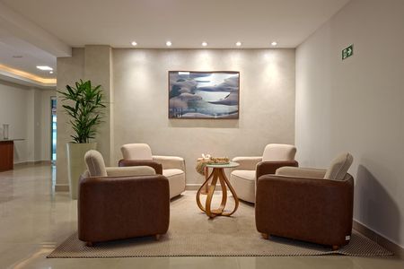 Apartamento para alugar com 84m², 2 quartos e 1 vagaHall social