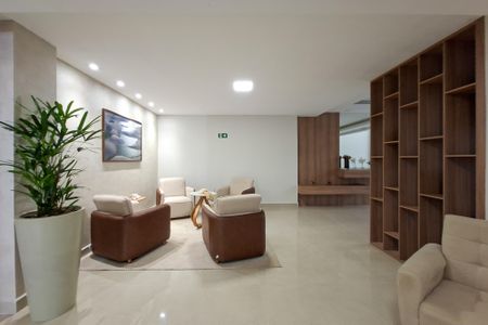 Apartamento para alugar com 84m², 2 quartos e 1 vagaHall de entrada