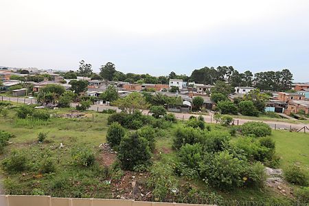 Vista da Sala de apartamento à venda com 2 quartos, 40m² em Sarandi, Porto Alegre